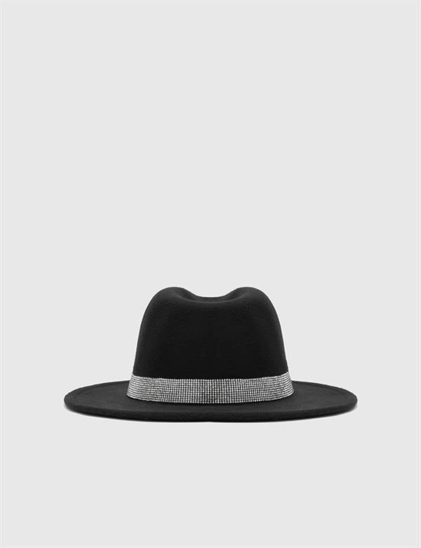 Dorina Black-Silver Women's Hat