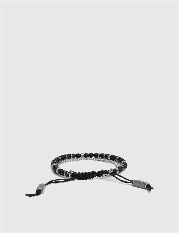 Douglas Black Men's Bracelet Mat