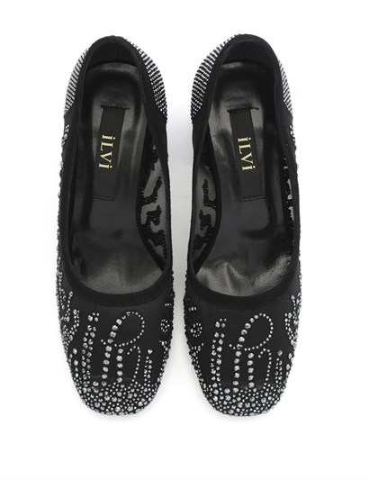 Fuma Women's Pump Black Mesh