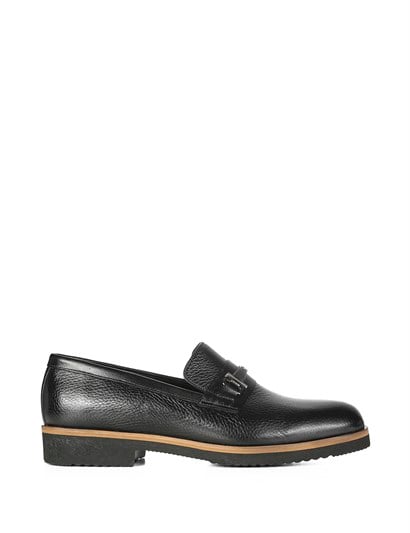 Gabri Men's Moccasin Black Deer