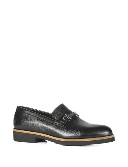 Gabri Men's Moccasin Black Deer
