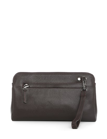 Gaines Men's Handbag Brown Leather