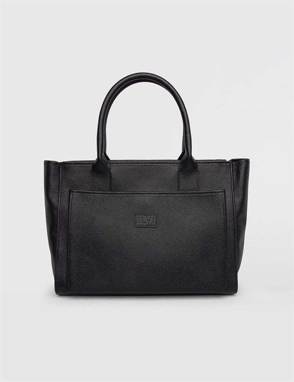 Galway Black Leather Women's Handbag