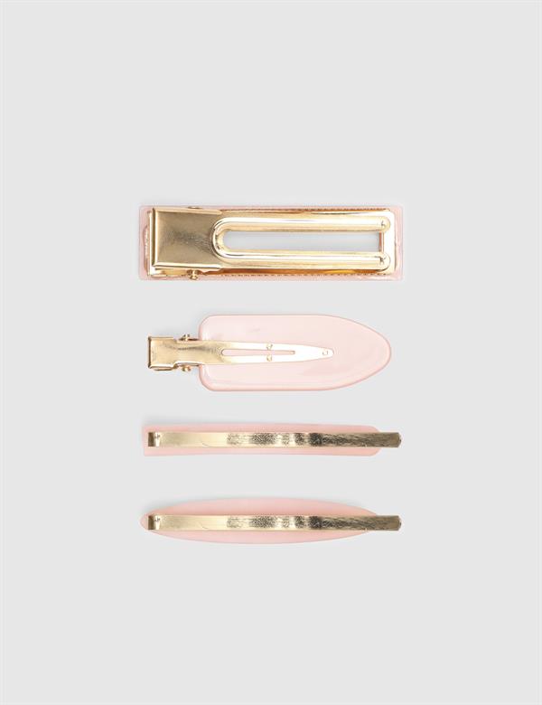 Glorinda Salmon Pink Women's Hair Tie