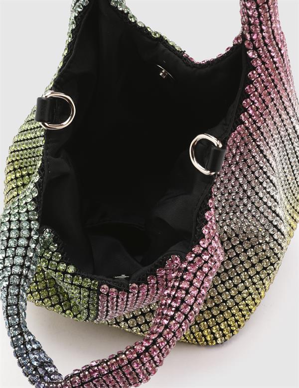 Gonder Multicolor Women's Shoulder Bag with Stones