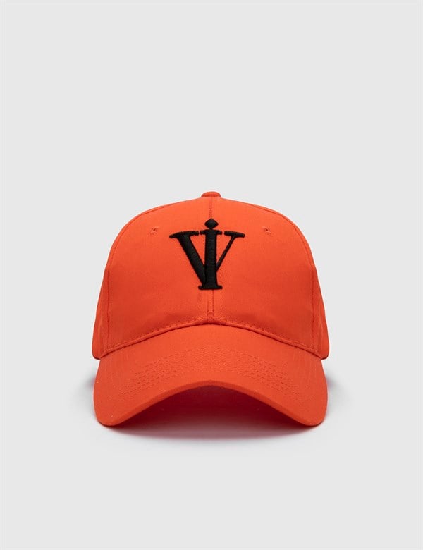 Gorden Orange Gabardine Unisex Hat