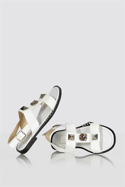 Grece Women's Sandal White Floater