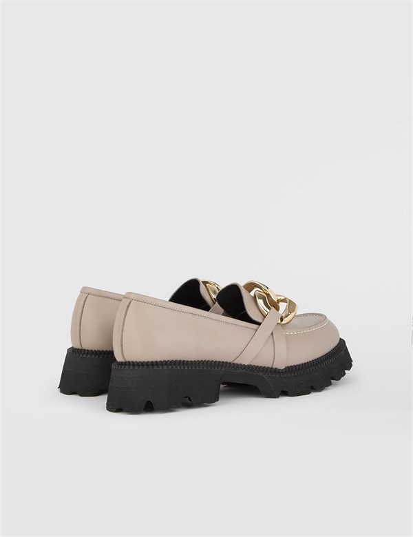 Guta Mink Leather Women's Loafer