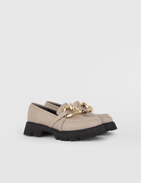 Guta Mink Leather Women's Loafer