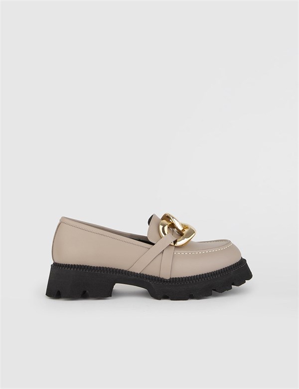 Guta Mink Leather Women's Loafer