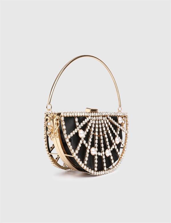 Harju Black Women's Clutch