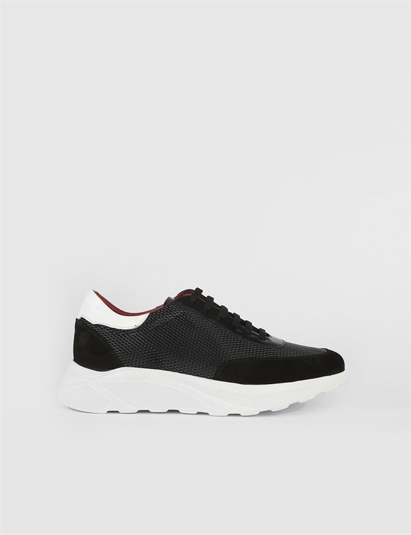 Herke Black Suede Men's Sneaker