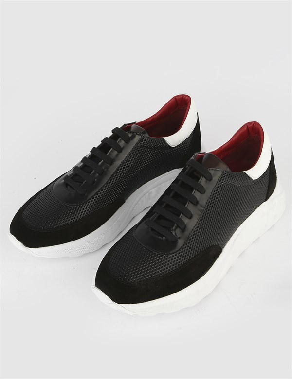 Herke Black Suede Men's Sneaker