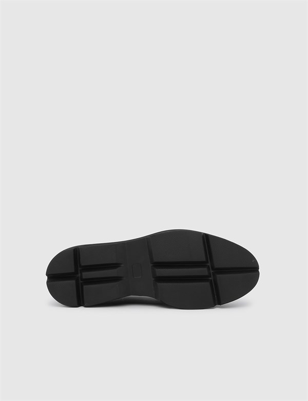 Jalisco Black Floater Leather Men's Daily Shoe