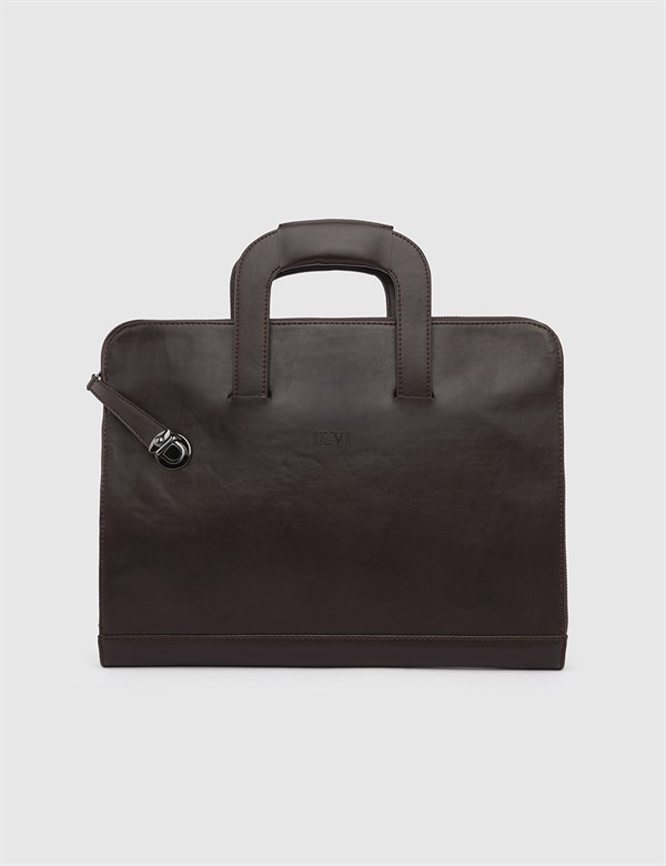 Janeiro Brown Men's Briefcase