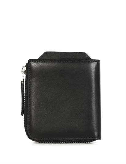 Katia Unisex Wallet Black Leather