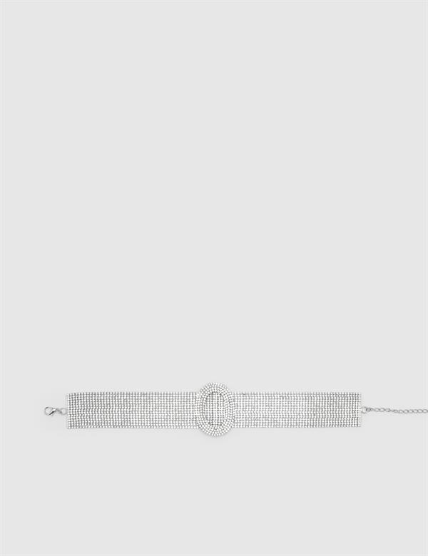 Kesia Silver Women's Necklace