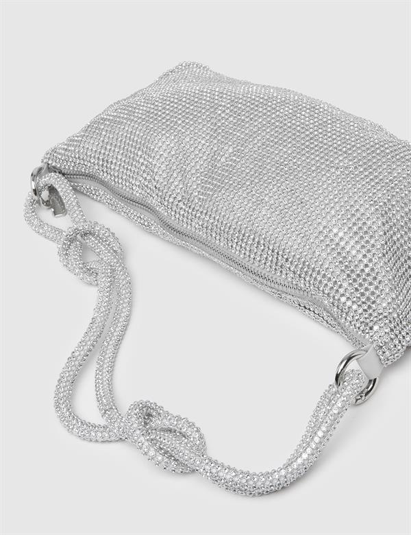 Kinsale Silver Women's Handbag with Stones