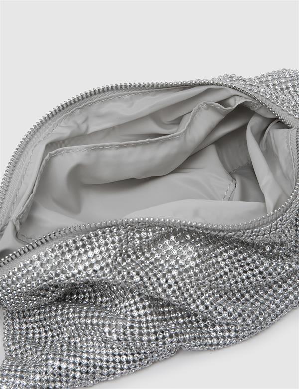 Kinsale Silver Women's Handbag with Stones