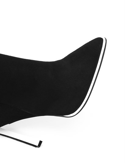 Klera Women's Heeled Boot Black Suede