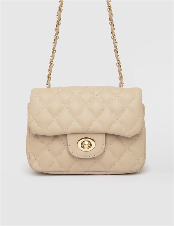 Lara Beige Women's Shoulder Bag