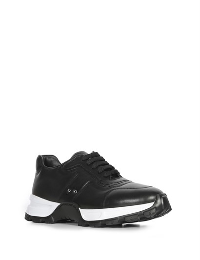 Layf Men's Sneaker Black Leather