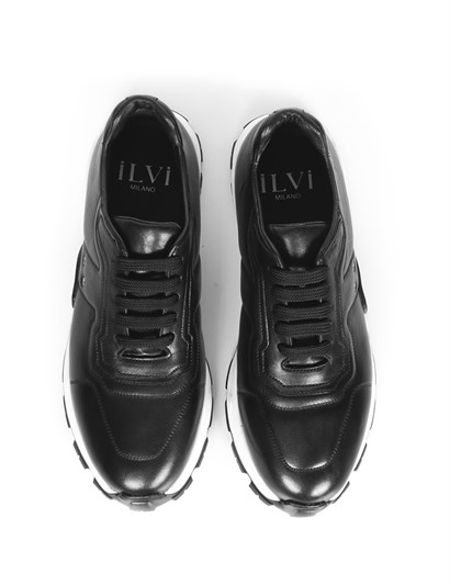 Layf Men's Sneaker Black Leather