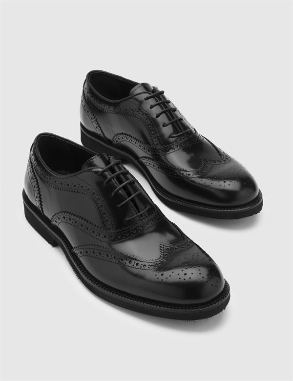 Likoma Black Florentic Leather Men's Daily Shoe