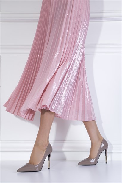 Lina 1850 Stiletto Bej Rugan