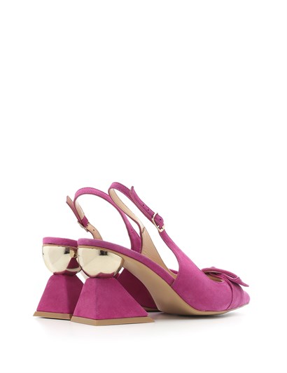Lola Women's Sandal Fuchsia Suede