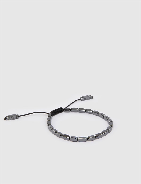 Lunga Anthracite Men's Bracelet