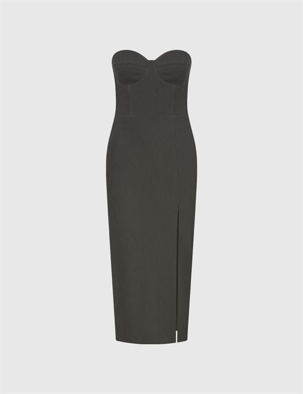 Madeliene Grey Women's Dress
