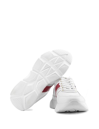 Maximo Men's Sneaker White Nappa