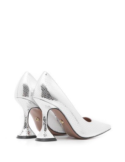 Merili Women's Stiletto Silver Hologram