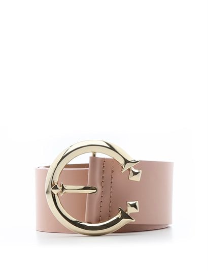 Metilda Women's Belt Powder Pink Leather