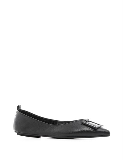 Mimo Women's Ballerina Black Floater