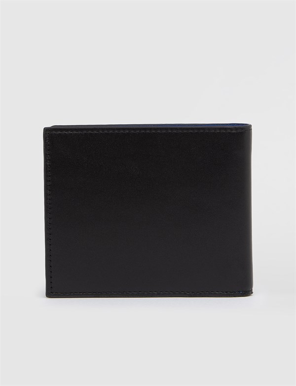 Pabrade Black Aniline Leather Men's Wallet