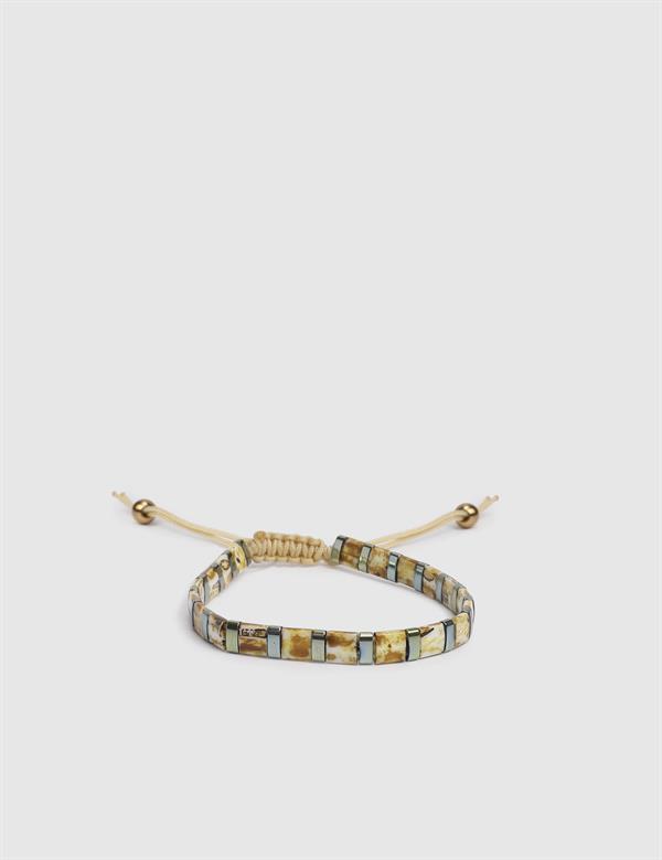 Pelda Beige Men's Bracelet