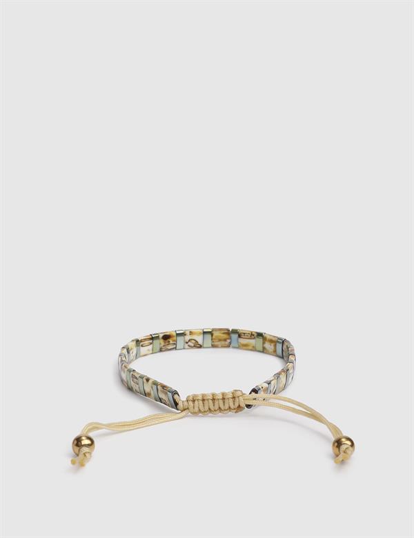 Pelda Beige Men's Bracelet
