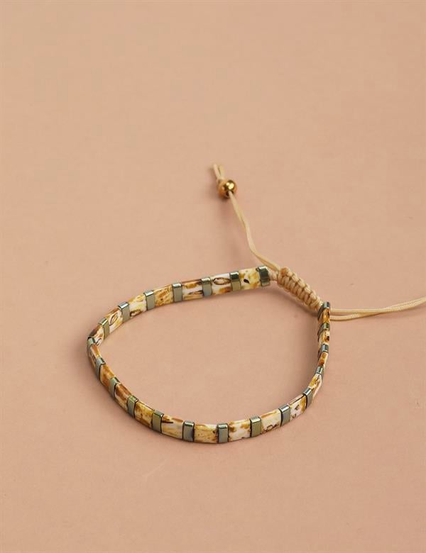 Pelda Beige Men's Bracelet