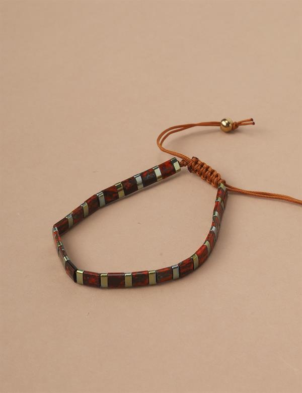 Pelda Red Men's Bracelet