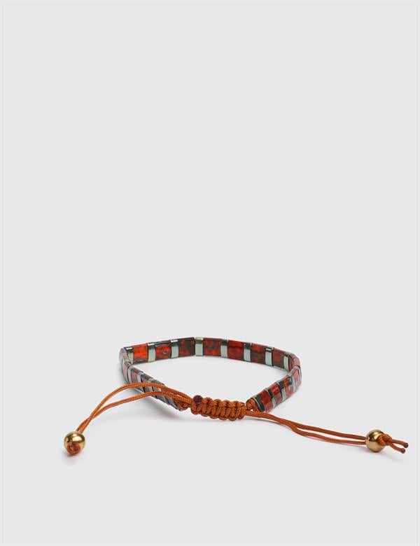 Pelda Red Men's Bracelet