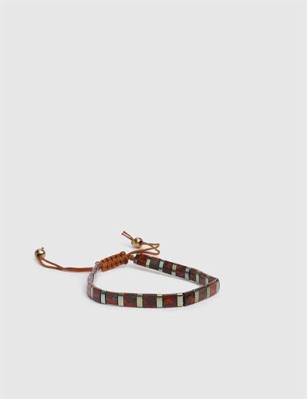 Pelda Red Men's Bracelet