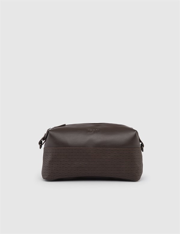 Peniche Brown Men's Handbag