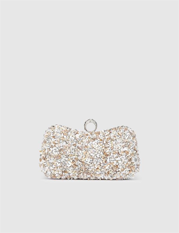 Petua Sand Women's Clutch with Stones