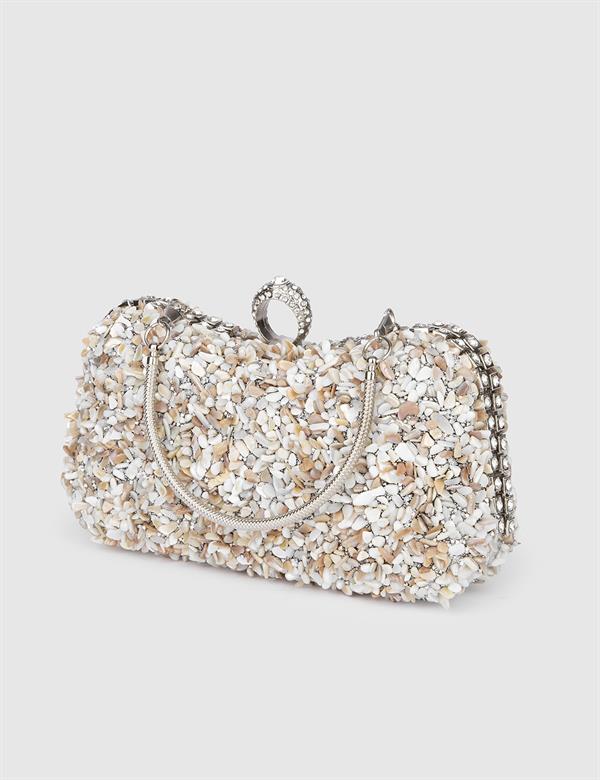 Petua Sand Women's Clutch with Stones