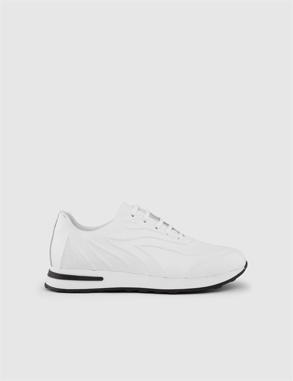 Preben White Leather Men's Sneaker