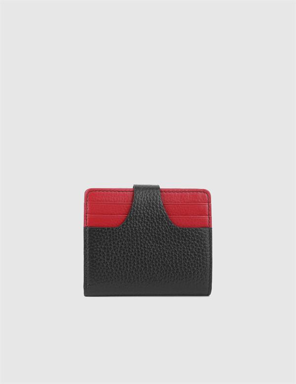 Rainier Hakiki Deri Unisex Siyah Cüzdan
