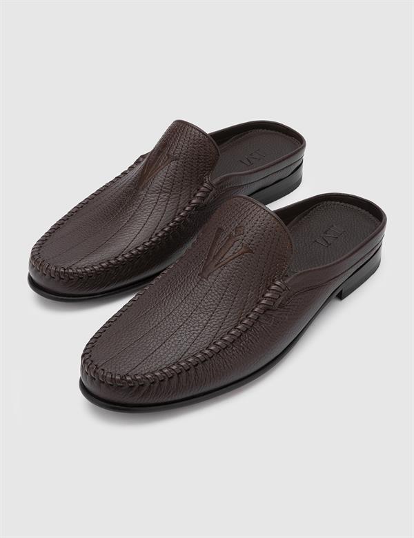 Reg Brown Floater Leather Men's Slipper