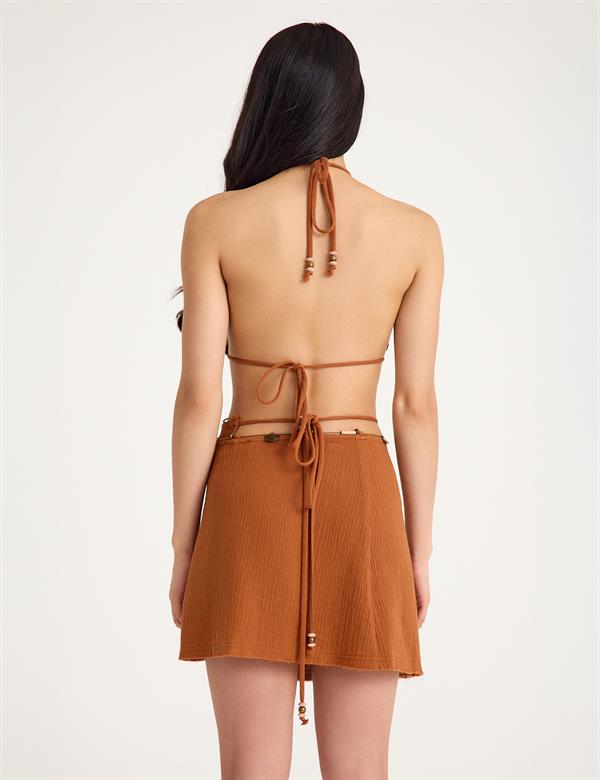 Rufina Brick Red Women's Set
